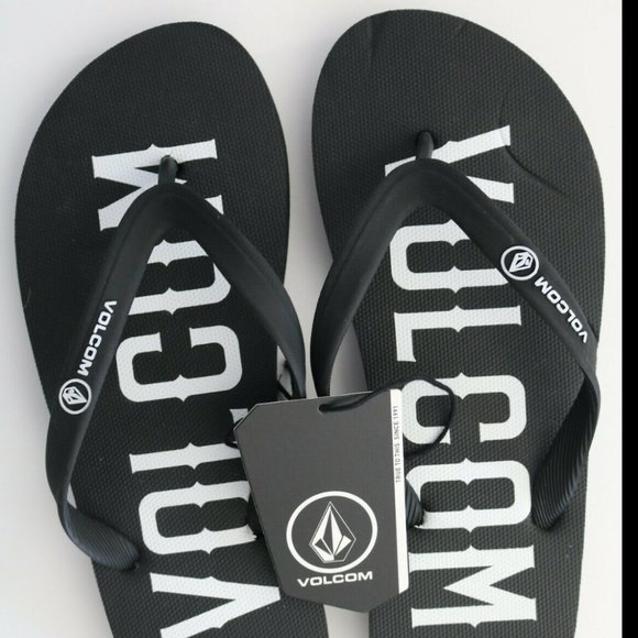 VOLCOM ROCKER FLIP FLOPS *SANDALS* BRAND NEW * MENS 12 - Picture 1 of 6